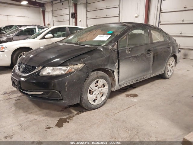 Honda Civic Lx 2014 19XFB2F59EE002881 Image 2