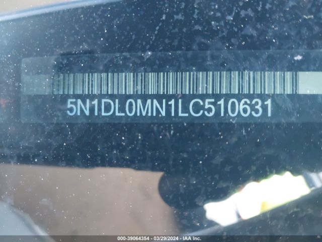 5N1DL0MN1LC510631 Infiniti QX60 LUXE