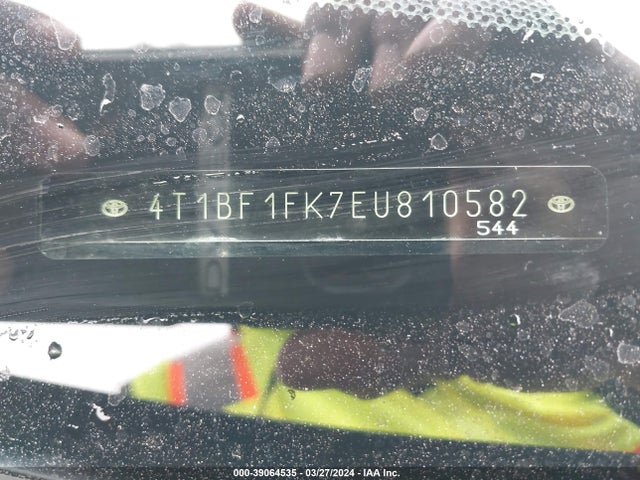 Toyota CAMRY SE 2014 4T1BF1FK7EU810582 Image 9