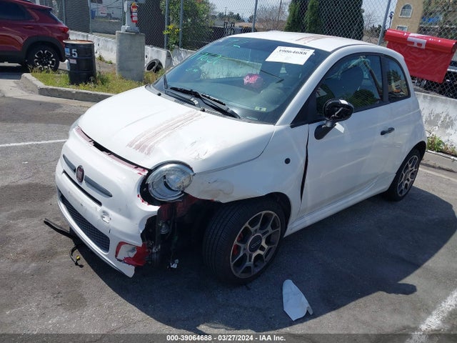 2012 FIAT 500 3C3CFFBR6CT186682 Photo 1