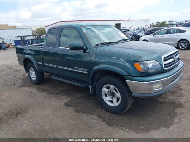 Auction sale of the 2000 Toyota Tundra Ltd V8, vin: 5TBBT4810YS053450, lot number: 39064860
