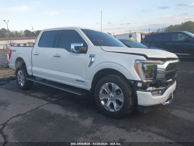 Auction sale of the 2023 Ford F-150 Platinum, vin: 1FTFW1ED9PFC33506, lot number: 39064939