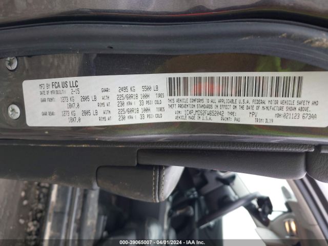1C4PJMDS2FW652042 Jeep Cherokee Limited