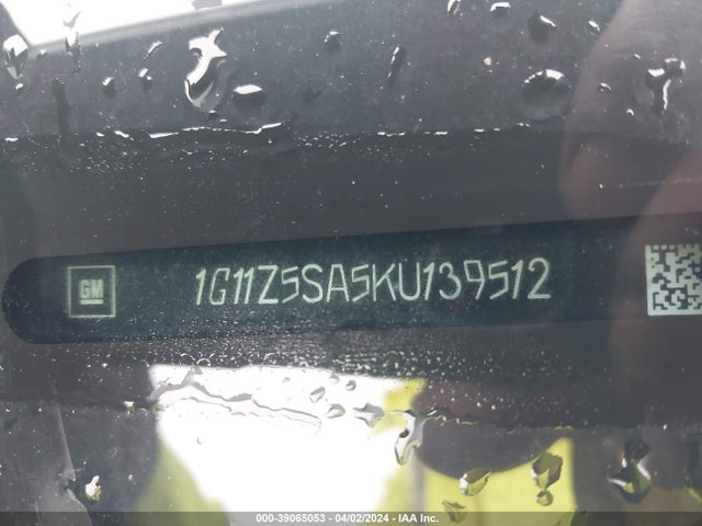 Chevrolet IMPALA LT 2019 1G11Z5SA5KU139512 Image 9