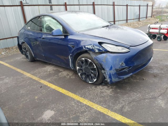 Продаж на аукціоні авто 2021 Tesla Model Y Long Range Dual Motor All-wheel Drive, vin: 5YJYGDEE3MF255971, номер лоту: 39065308