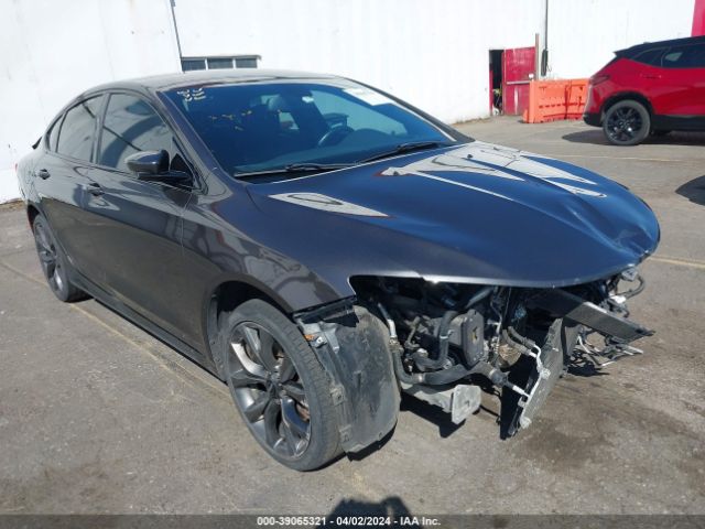 Auction sale of the 2015 Chrysler 200 S, vin: 1C3CCCBG6FN548150, lot number: 39065321