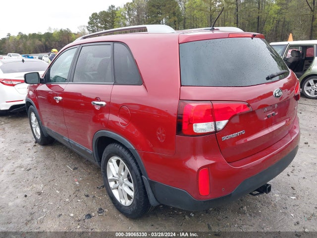 KIA SORENTO LX 2015 5XYKT3A69FG625892 Image 3