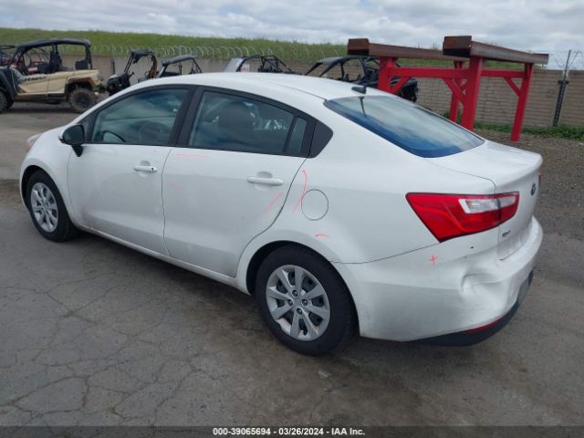 KNADM4A35H6111638 KIA RIO LX
