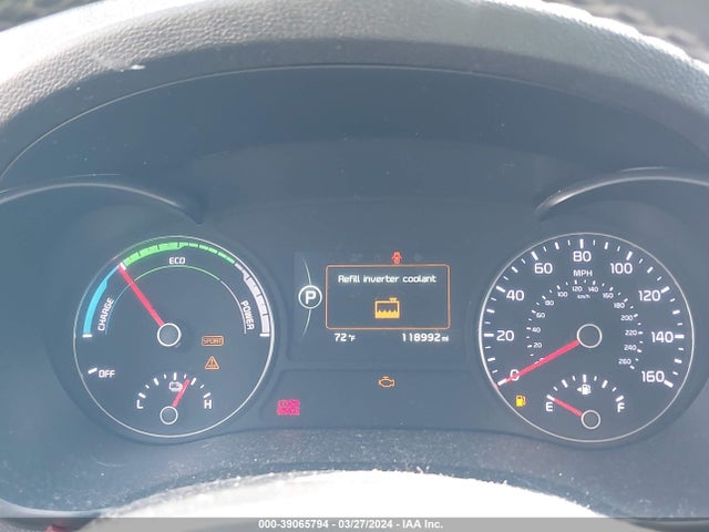 39065794 :رقم المزاد ، KNAGT4LE3H5018475 vin ، 2017 Kia Optima Hybrid مزاد بيع