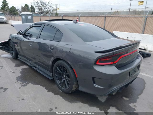 2C3CDXGJ3JH135225 Dodge Charger R/t Scat Pack Rwd