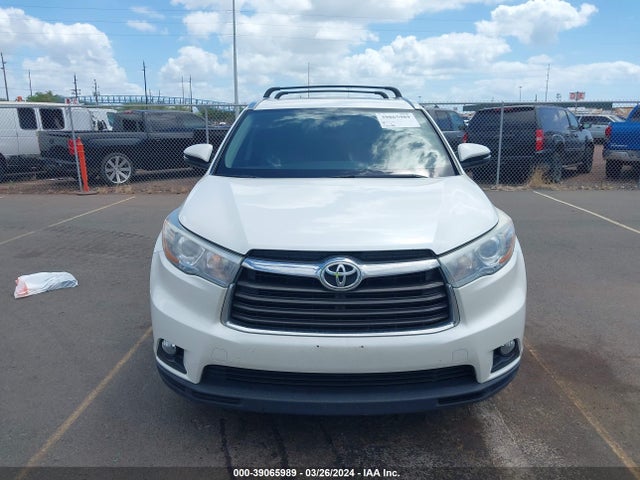 Toyota Highlander Xle V6 2016 5TDJKRFH8GS353674 Image 12