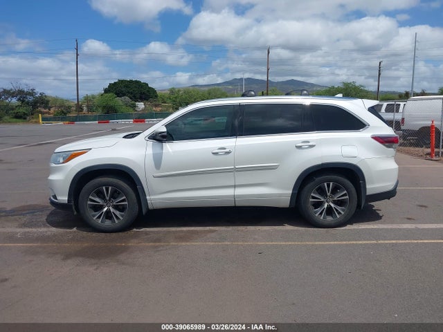 Toyota Highlander Xle V6 2016 5TDJKRFH8GS353674 Image 14