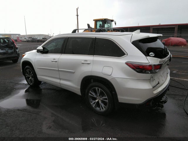 Toyota Highlander Xle V6 2016 5TDJKRFH8GS353674 Image 3