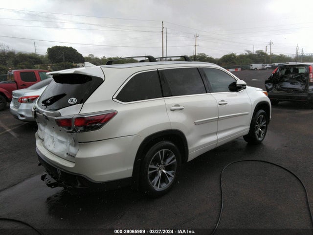 Toyota Highlander Xle V6 2016 5TDJKRFH8GS353674 Image 4