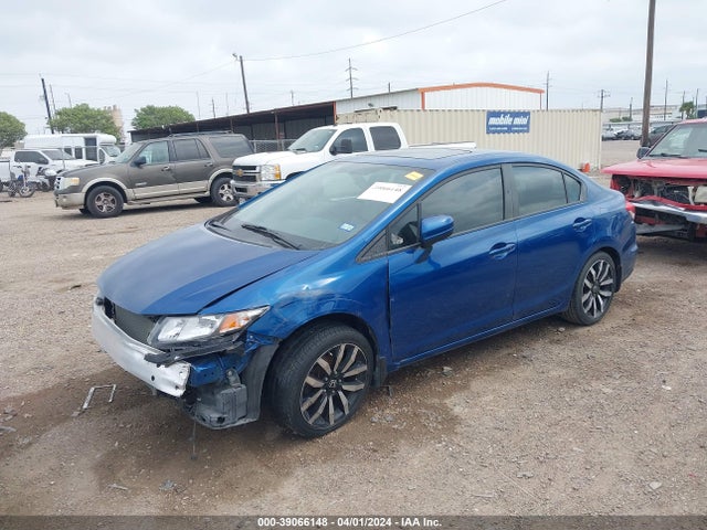 Honda Civic Ex-l 2015 2HGFB2F96FH502135 Image 2
