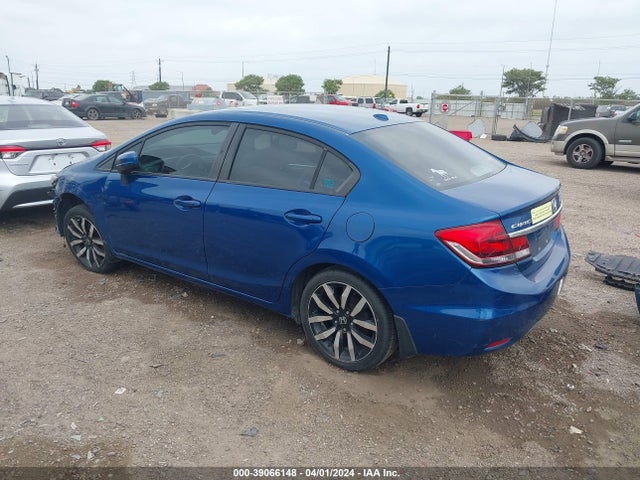 Honda Civic Ex-l 2015 2HGFB2F96FH502135 Image 3