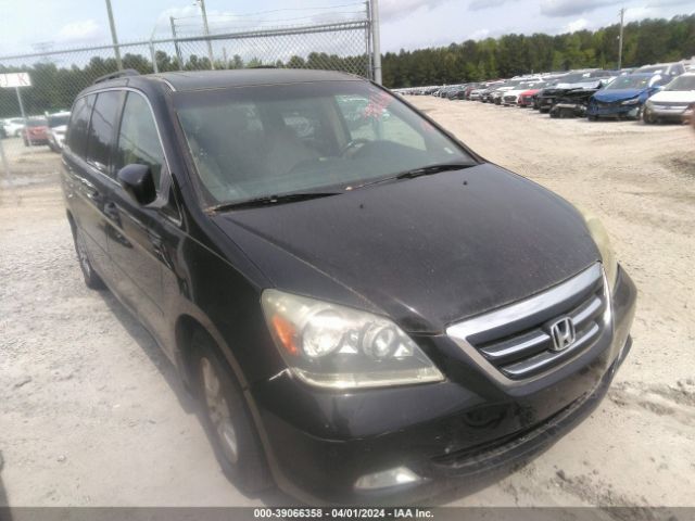 Auction sale of the 2006 Honda Odyssey Touring, vin: 5FNRL388X6B110834, lot number: 39066358