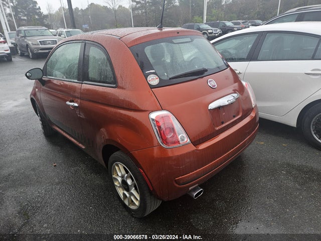 2012 FIAT 500 3C3CFFAR0CT339414 Photo 2