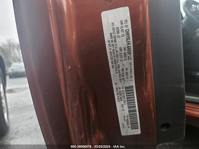 2012 FIAT 500 3C3CFFAR0CT339414 Photo 8