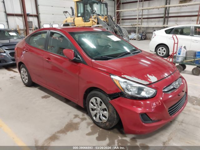 Auction sale of the 2017 Hyundai Accent Se, vin: KMHCT4AE6HU359133, lot number: 39066593