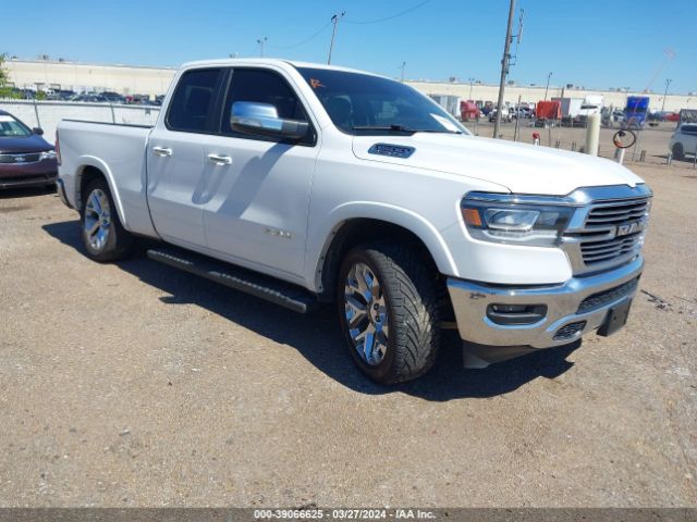 Auction sale of the 2020 Ram 1500 Laramie Quad Cab 4x2 6'4 Box, vin: 1C6RREDT6LN320422, lot number: 39066625