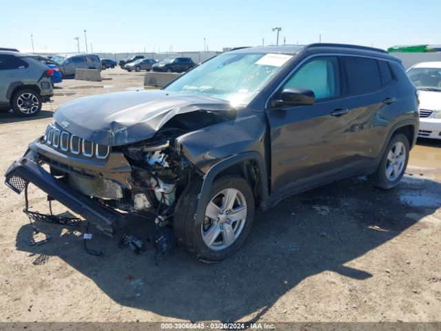 3C4NJCBB2NT225680 Jeep Compass Latitude Fwd