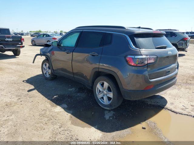 3C4NJCBB2NT225680 Jeep Compass Latitude Fwd