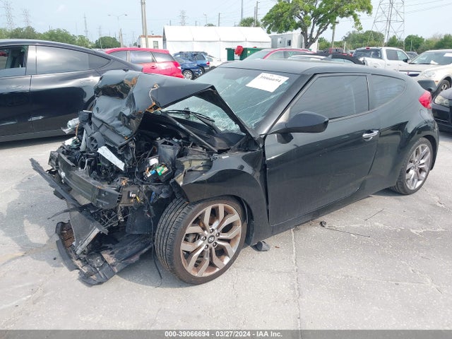 Hyundai Veloster Flex W/red 2014 KMHTC6AD8EU212889 Image 2
