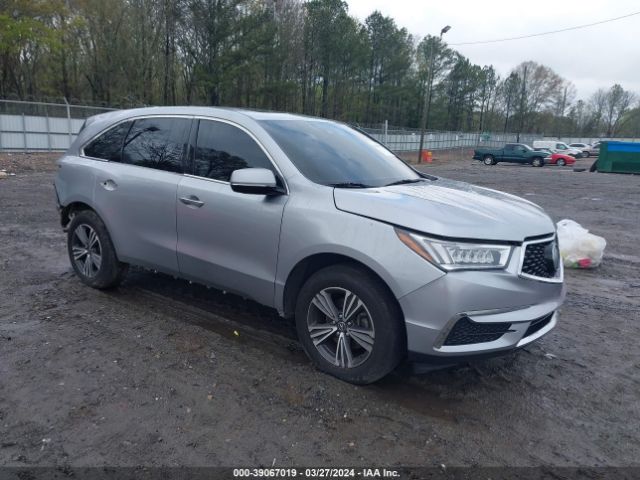 Auction sale of the 2018 Acura Mdx, vin: 5J8YD4H39JL015501, lot number: 39067019