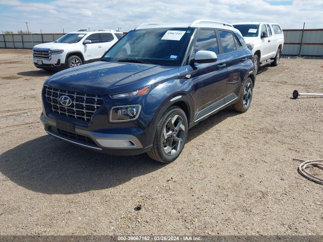 Hyundai Venue Denim 2021 KMHRC8A36MU087211 Image 2