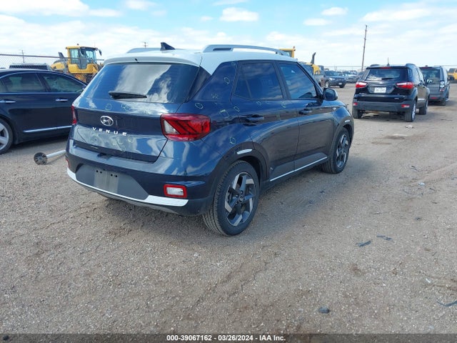 Hyundai Venue Denim 2021 KMHRC8A36MU087211 Image 4