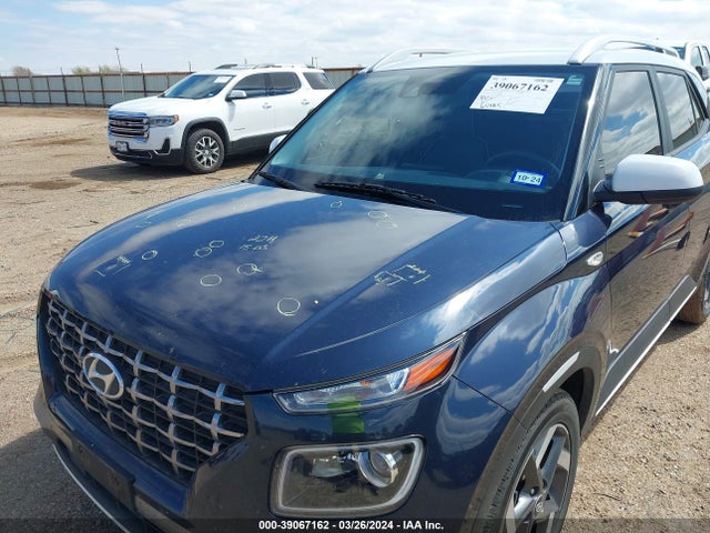 Hyundai Venue Denim 2021 KMHRC8A36MU087211 Image 6