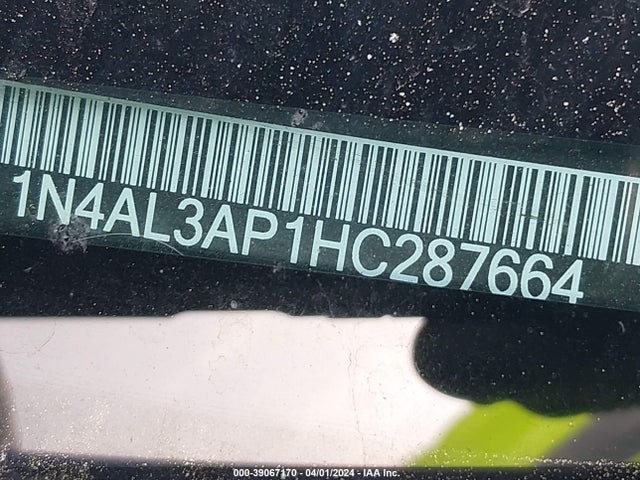 Nissan Altima 2.5 Sv 2017 1N4AL3AP1HC287664 Image 9
