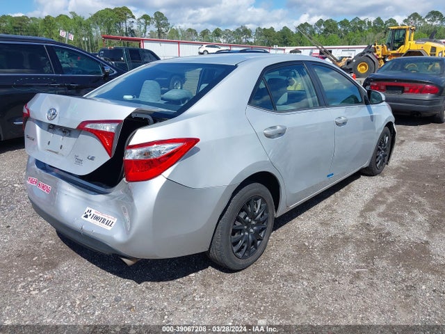 Toyota COROLLA LE 2015 2T1BURHE6FC336302 Image 4