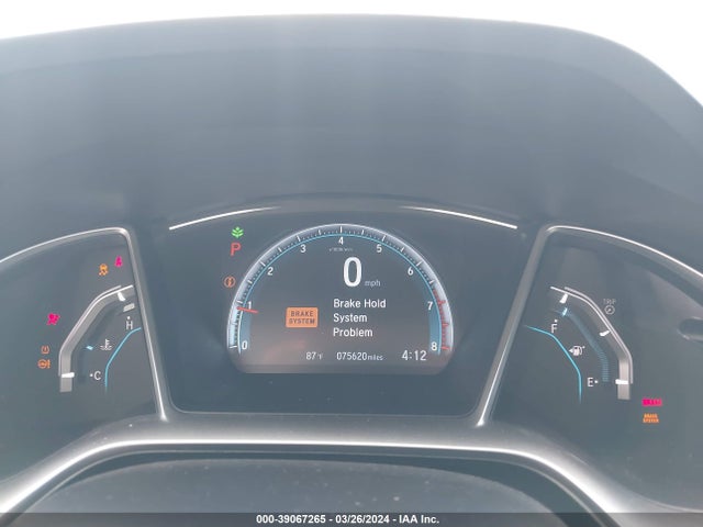 Honda CIVIC EX 2018 2HGFC2F77JH589628 Image 7