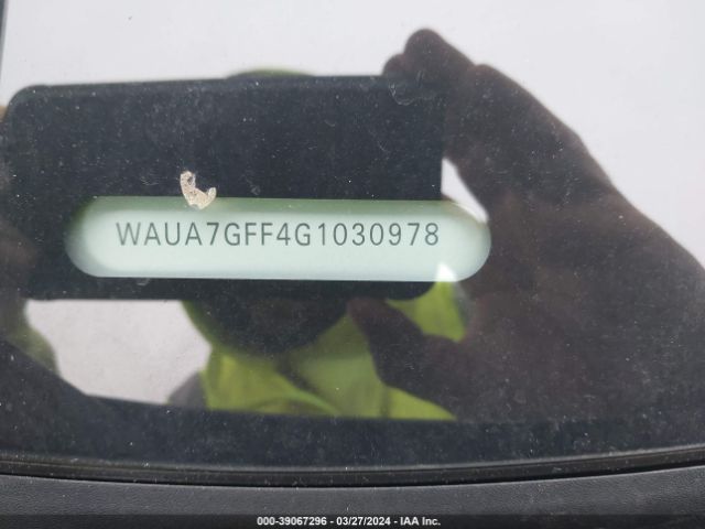 WAUA7GFF4G1030978 Audi A3 1.8t Premium