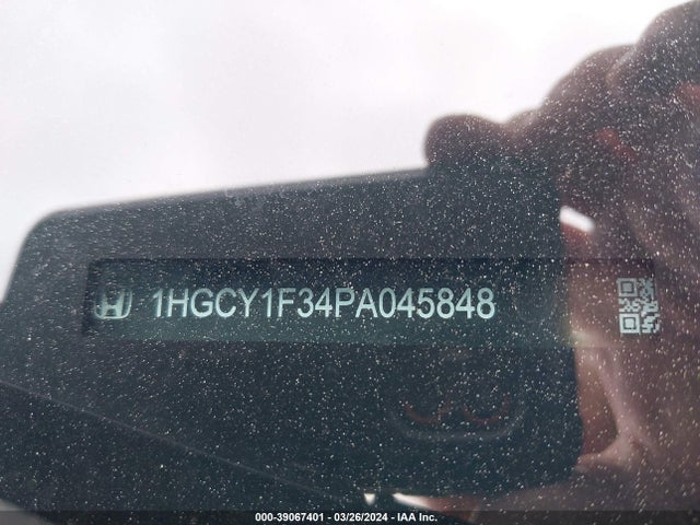 Honda ACCORD EX 2023 1HGCY1F34PA045848 Image 9