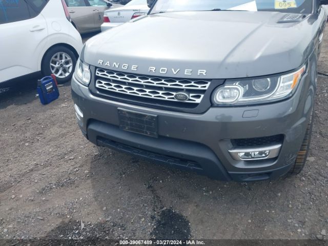 SALWR2FV6HA143838 Land Rover Range Rover Sport 3.0l V6 Supercharged Hse