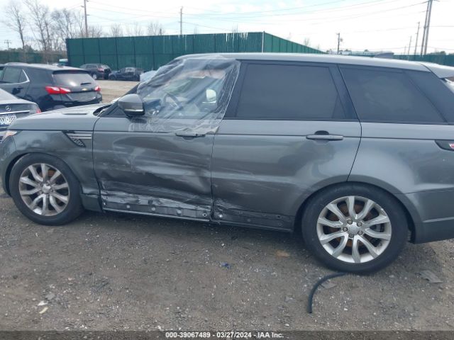 SALWR2FV6HA143838 Land Rover Range Rover Sport 3.0l V6 Supercharged Hse