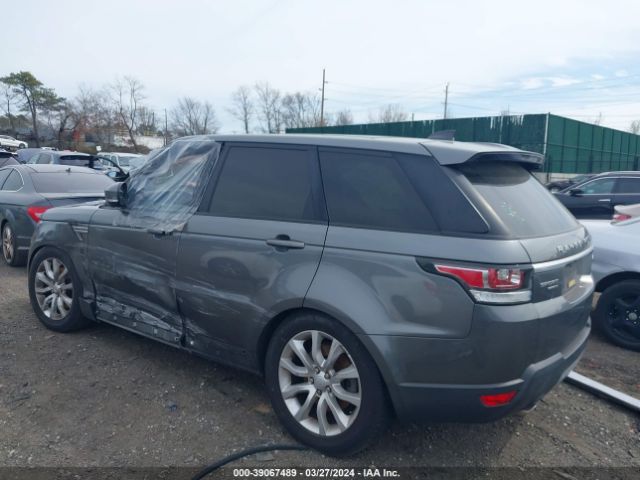 SALWR2FV6HA143838 Land Rover Range Rover Sport 3.0l V6 Supercharged Hse