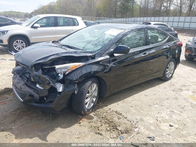 Hyundai ELANTRA SE 2014 KMHDH4AE7EU062308 Image 2