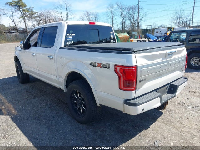 Ford F-150 Platinum 2017 1FTEW1EG3HFC86659 Image 3