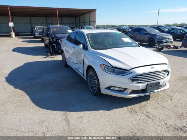 2018 Ford Fusion Energi Titanium მანქანა იყიდება აუქციონზე, vin: 3FA6P0SU0JR262291, აუქციონის ნომერი: 39067625