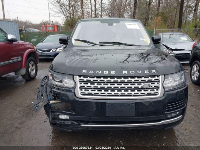 SALGS2PF6GA311816 Land Rover Range Rover 3.0l V6 Supercharged Hse
