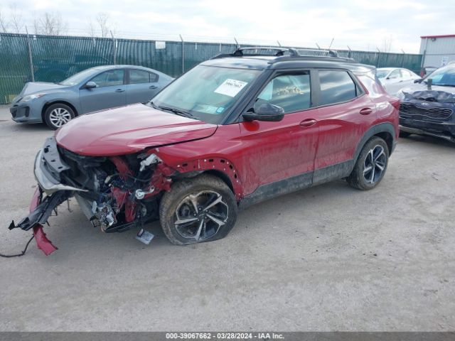 2021 CHEVROLET TRAILBLAZER KL79MUSL1MB003507 Photo 1