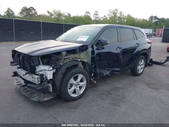 Toyota Highlander Le 2020 5TDZZRAH4LS509029 Image 2