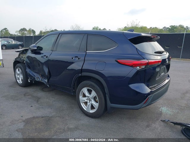 Toyota Highlander Le 2020 5TDZZRAH4LS509029 Image 3