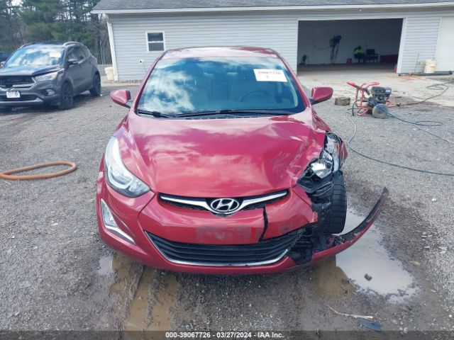5NPDH4AE0GH653923 Hyundai ELANTRA SE