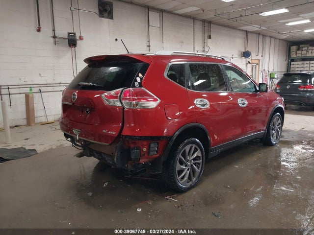 Nissan Rogue Sl 2016 5N1AT2MV1GC851919 Image 4