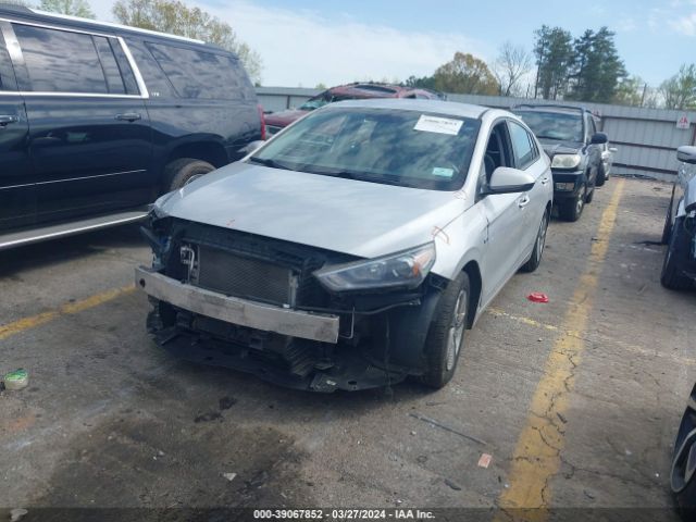 KMHC65LC3HU055363 Hyundai Ioniq Hybrid Blue